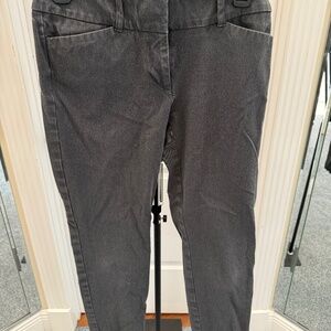 Loft curvy skinny ankle pants size 2